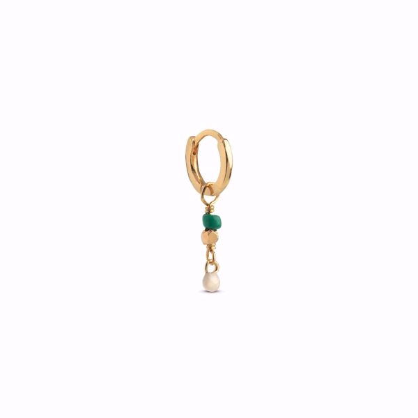Bilde av Hoop Nanna Single Goldplated