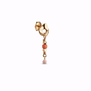 Bilde av Earring Minna Single Goldplated