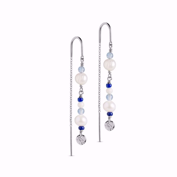 Bilde av Earring Sofia Marine Silver 