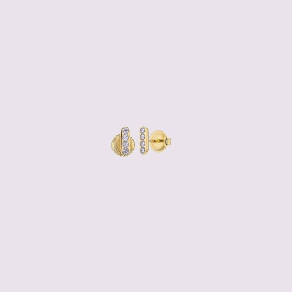 Bilde av RAY BLINK EARRINGS WHITE (3984G0014)
