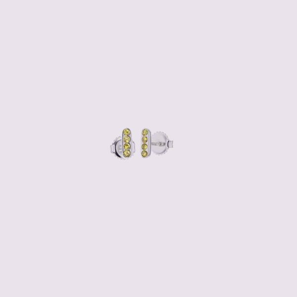 Bilde av RAY BLINK EARRINGS CITRUS SILVER (3984S0012)