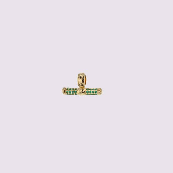 Bilde av RAY FLARE PENDANT GREEN PAVE (4981G0031)