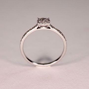 Bilde av SL8407WG Ring 14K hv.gull med diamant 0.33 ct TWP1