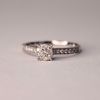 Bilde av SL8407WG Ring 14K hv.gull med diamant 0.33 ct TWP1