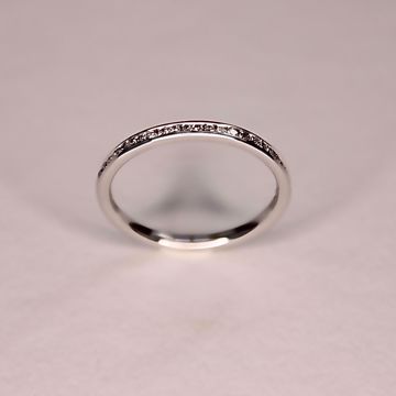 Bilde av Ring 585 hvitt gull med diamanter 0,15 ct. TWP1 (SR609WG)