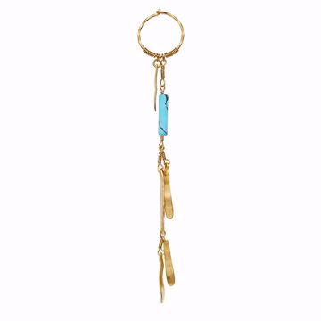 Bilde av Cleo Single Earring - Goldplated