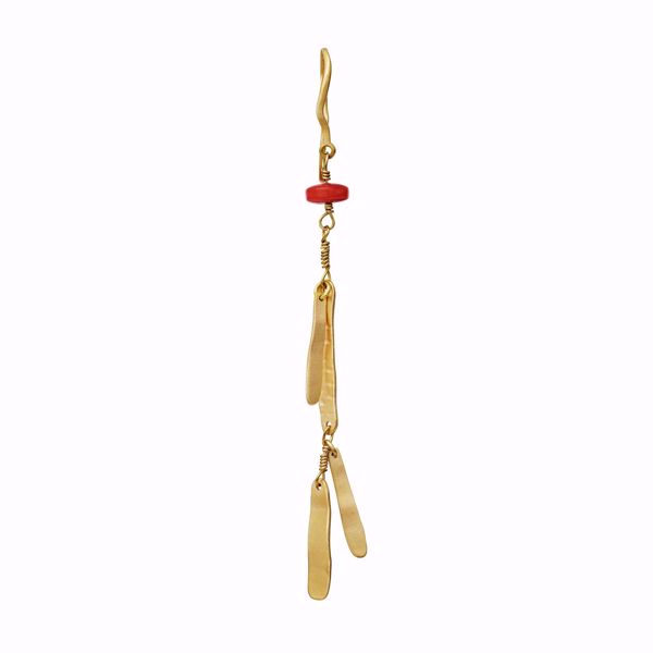 Bilde av Thilde Single Earring - Goldplated