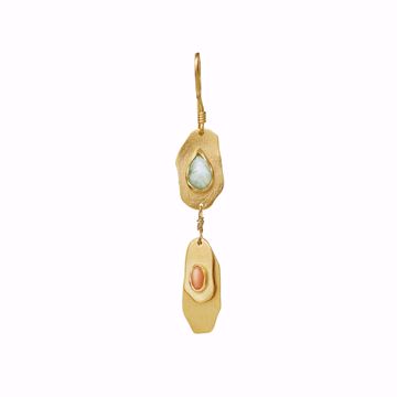 Bilde av Sika Single Earring - Goldplated