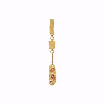 Bilde av Sol Single Earring - Goldplated