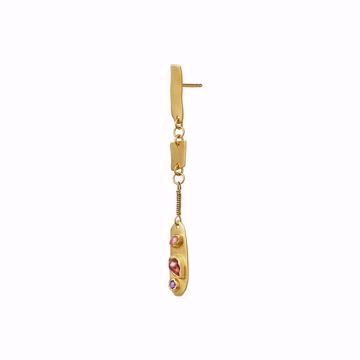 Bilde av Sol Single Earring - Goldplated