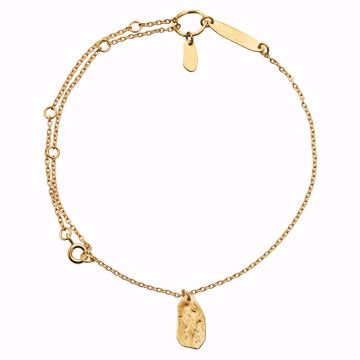 Bilde av Kamille Ankle Chain - Goldplated