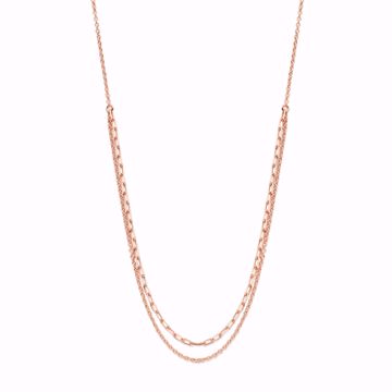 Bilde av Scarlet Necklace Rose-goldplated