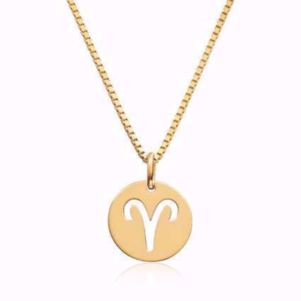 Gullanheng stjernetegn Væren - 585 gult gull.