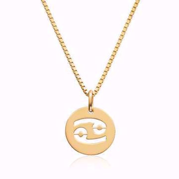 Gullanheng stjernetegn Krepsen - 585 gult gull.