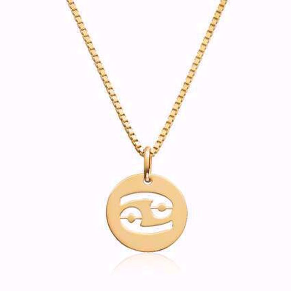 Gullanheng stjernetegn Krepsen - 585 gult gull.