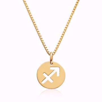 Gullanheng stjernetegn Skytten - 585 gult gull.