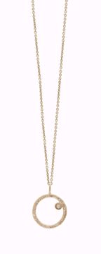 Heiring Mai Diamantanheng - 585 gult gull 0,02 ct. WVS.