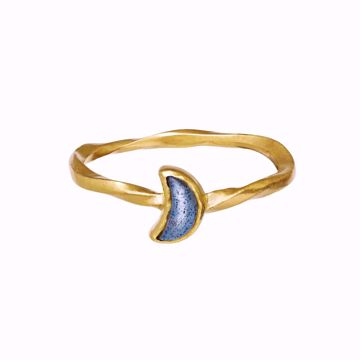 Maanesten Doris Ring - 925 forgylt sølv.