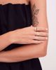 Philippa Studios Wave Ring, forgylt sølv.