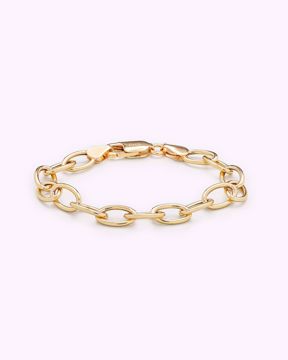 Philippa Studios Link Armbånd, forgylt sølv.
