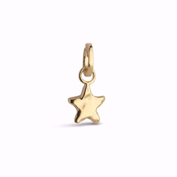 Enamel Copenhagen Charm Star Energy. Forgylt sølv. 