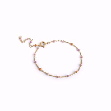 Enamel Copenhagen Lola Armbånd Blush. Forgylt sølv og emalje. 