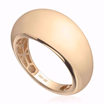 Chunky Gullring - 585 gult gull. 
