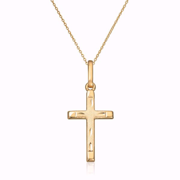 Gullanheng, kors - 585 gult gull.