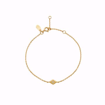 Maanesten Solo Armbånd - 925 forgylt sterlingsølv. 