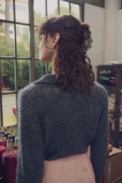 Maanesten Wendy Øredobber - 925 forgylt sterlingsølv. 