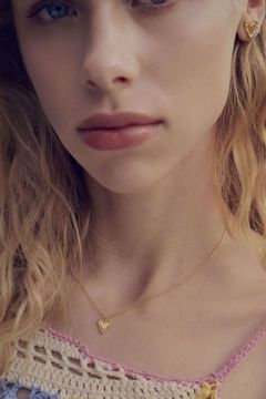 Maanesten Fatale Halskjede - 925 forgylt sølv. 