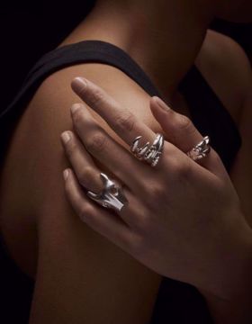 Maria Nilsdotter Ring Claw - 925 sterlingsølv. 