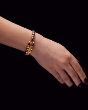 Maria Nilsdotter Armbånd Claw Cuff - 925 forgylt sølv. 