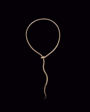 Maria Nilsdotter Halskjede Magician - 925 forgylt sølv. 