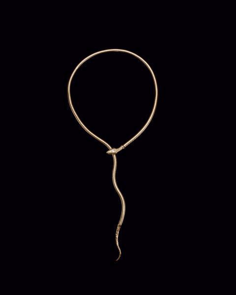 Maria Nilsdotter Halskjede Magician - 925 forgylt sølv. 