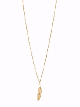 Heiring Feather Diamantanheng - 585 gult gull 0,02 ct. WVS