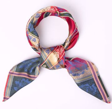 Tyrihans Eufemia Silkeskjerf, 70x70 cm. 