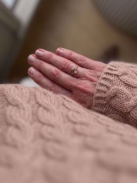 Noën Jewellery Twist Diamantring - 585 gult gull 0,19 ct. TWVS