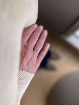 Noën Jewellery Sparkle Diamantring - 585 gult gull 0,20 ct. TWVS.