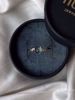 Noën Jewellery Stellini Diamantring med Topas - 585 gult gull 0,15 ct. TWVS.