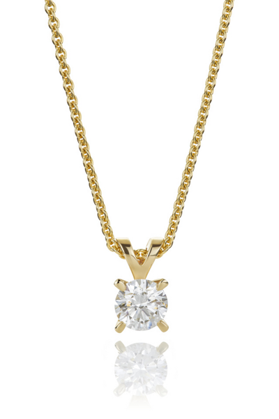 Maud Enstens Diamantanheng - 585 gult gull 0,07 ct. WP1
