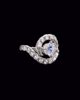 Maria Nilsdotter Maze Ring - 925 sølv med labdiamanter 1,08 ct. Vist fra siden. 