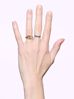 Maria Black Swan Mini Signet Ring Gold, modell. 