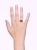 Maria Black Rabbit Mini Signet Ring Gold, modell. 