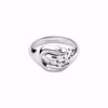 Maria Black Swan Signet Ring Silver