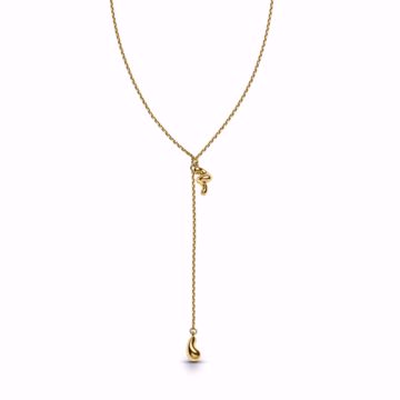 Maria Black Whirl Halskjede Gold. 