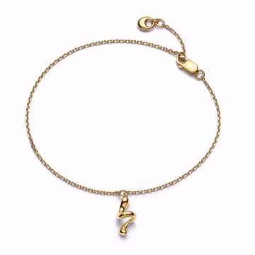 Maria Black Coil Armbånd Gold. 
